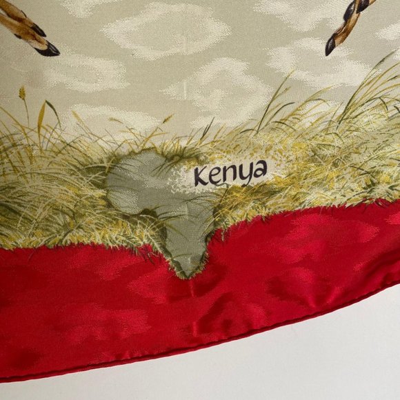 Hermès Kenya Scarf on Silk Jacquard - Picture 3 of 16